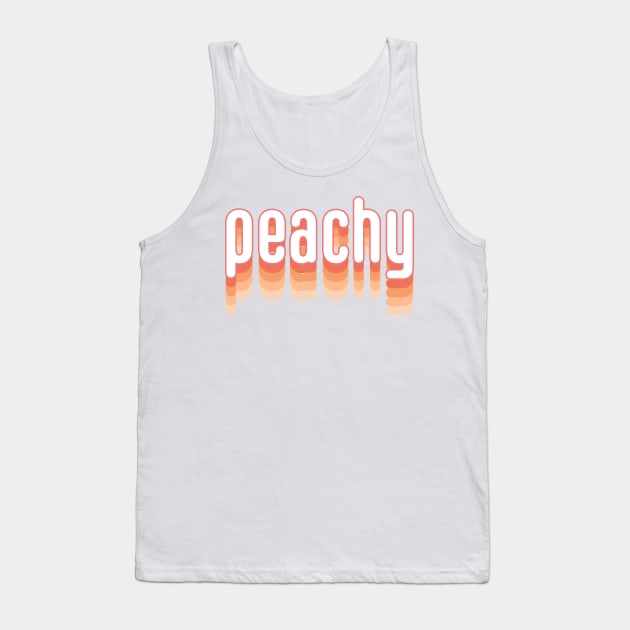 Peachy Tank Top by Sthickers